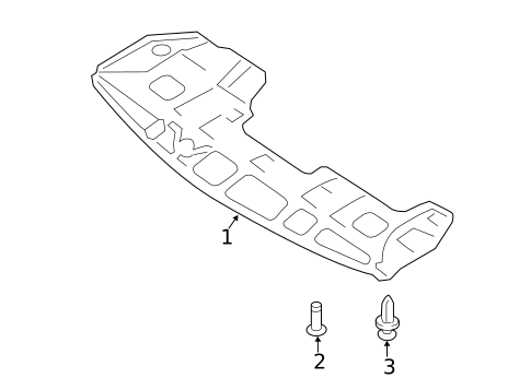 Splash Shields for 2017 INFINITI QX60 #0
