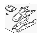 7581085Z11 - Body: Console Assembly for Suzuki Image