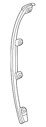 2967220100 - Body: Front Weather-strip for Mercedes-Benz Image