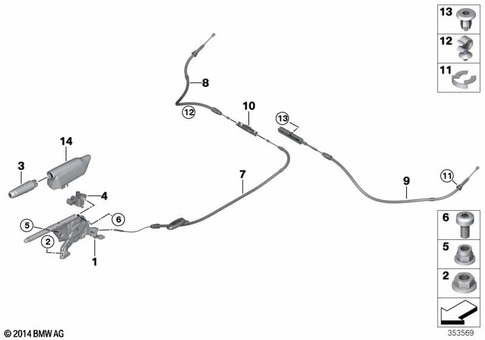 Handbrake Lever for 2019 Mini JCW GP #0