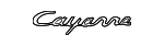 95855967501 - Body: Nameplate for Porsche: Cayenne Image