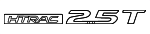 86316K5100 - : Tailgate Emblem for Hyundai: Santa Cruz Image