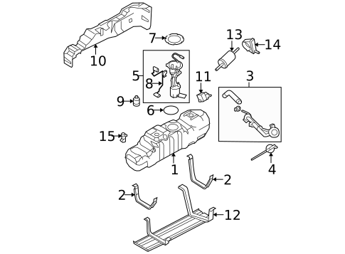 Diesel Fuel Supply for 2009 Ford F-250 Super Duty #0