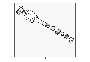 397713NA0A - : Cv Joint Kit for Nissan: LEAF Image