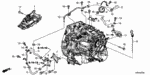 24901R1A010 - Transmission - Automatic: COVER, CONTROL WIRE for Honda Image