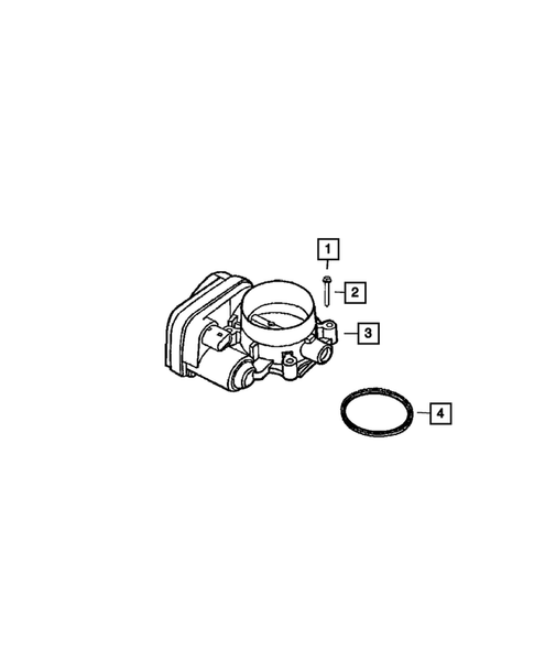 Throttle Body for 2011 Dodge Nitro #0
