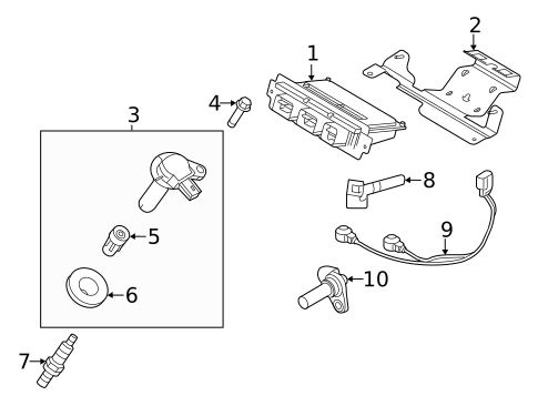 Ignition System for 2019 Ford Taurus #0