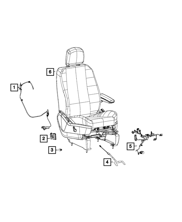 68531687AA - Electrical: Jumper Wiring for Mopar Image