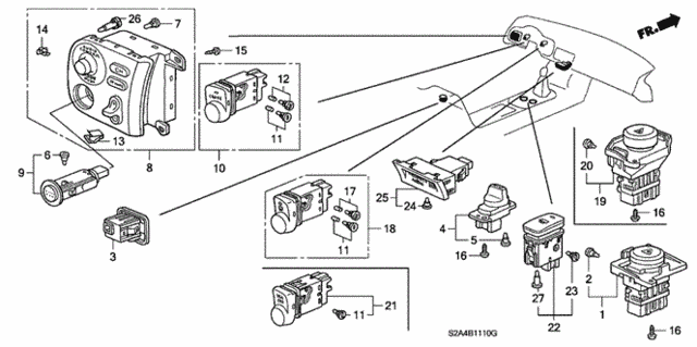 Switch for 2007 Honda S2000 #0