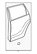 19184025 - Body: Door Shell for Pontiac: Vibe Image