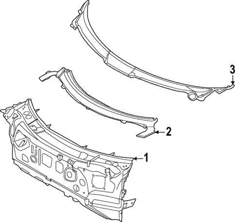 Cowl for 2023 Porsche 911 #0