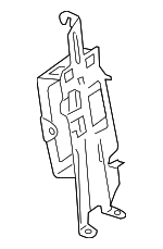 2185451240 - Electrical: Control Module Bracket for Mercedes-Benz Image