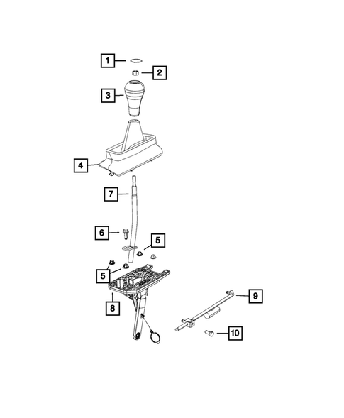 Gearshift Controls and Related Parts for 2019 Ram 3500 #2