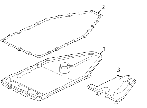 Transmission Components for 2001 BMW 740iL #0