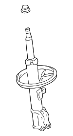 48520A9200 - Suspension: Strut,Absorber Assembly Shock for Toyota: Camry, Corolla, Matrix Image