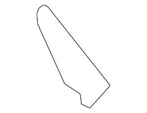 991555741001E0 - Body: Door Mirror Trim Ring for Porsche Image