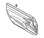 99155599363RAI - : Door Trim Panel for Porsche: 911 Image