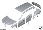 41009627283 - Bodywork: Aluminium Engine Hood for BMW Image