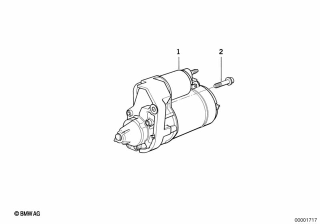12412306700 - : Starter for BMW-Motorrad Image