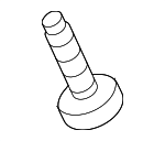 PYP500140 - Body: Sunscreen Screw for Land-Rover Image