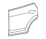 821534BA0A - Body: Outer Panel for Nissan Image