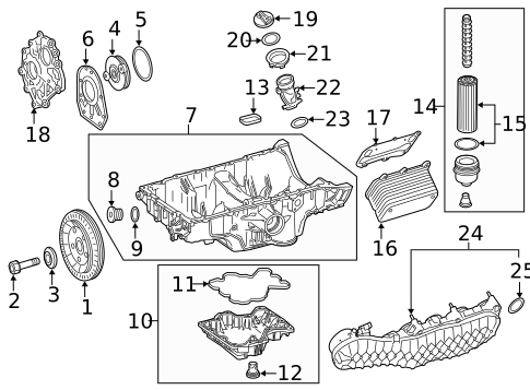 Gaskets & Sealing Systems for 2021 Mercedes-Benz AMG GT 63 S #0