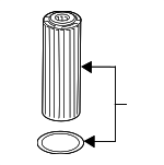 2781800009 - Engine: Engine Oil Filter Element for Mercedes-Benz Image