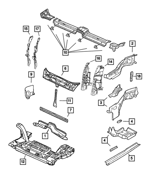 Frames for 2005 Chrysler PT Cruiser #0