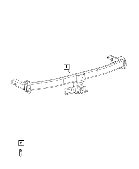 Trailer Tow and Tow Hooks for 2017 Chrysler Pacifica #0