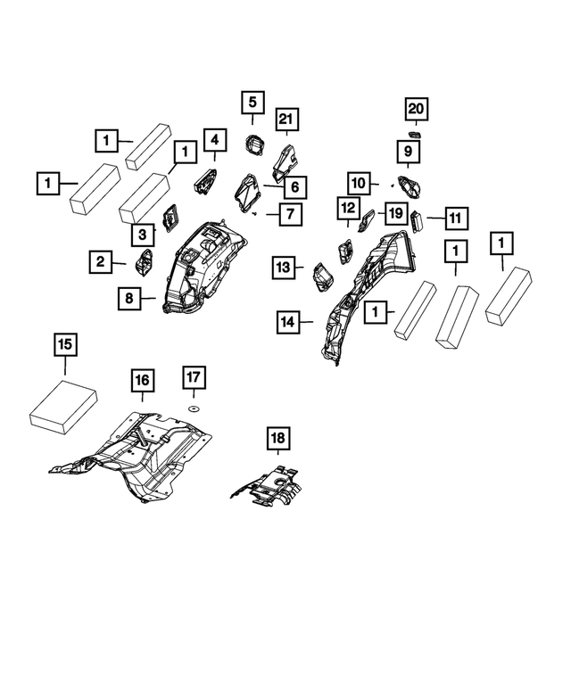 68490300AB - : Body Plug for Mopar Image