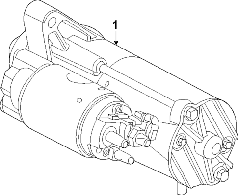Starter for 2015 Ford F-150 #1