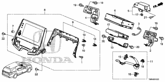 Navigation System  - Telematics Unit for 2019 Honda Odyssey #0