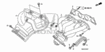 90451PE2000 - Engine: WASHER, SPECIAL (11X28) for Honda Image