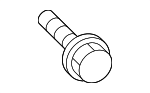 90119A0120 - Electrical: Mount Bracket Bolt for Scion: tC | Toyota: Avalon, Camry, Corolla, Crown, GR Corolla, Highlander, Mirai, Prius, Prius Plug-In, Prius V, RAV4, RAV4 Prime, Sequoia, Tacoma, Tundra, Venza Image
