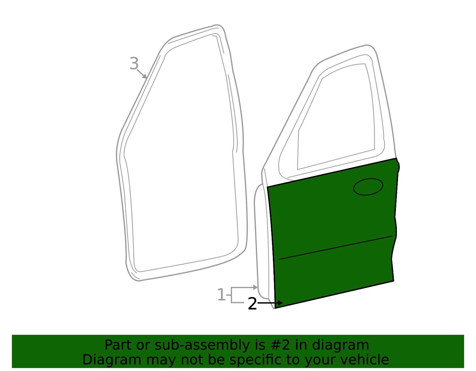 2008-2011 Mazda Tribute Outer Panel ZZDA-59-020 | OEM Parts Online