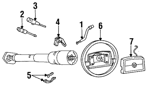 Housing & Components for 1994 Cadillac Fleetwood #0
