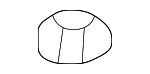 9008017220 - Steering: Outer Tie Rod Castle Nut for Toyota Image