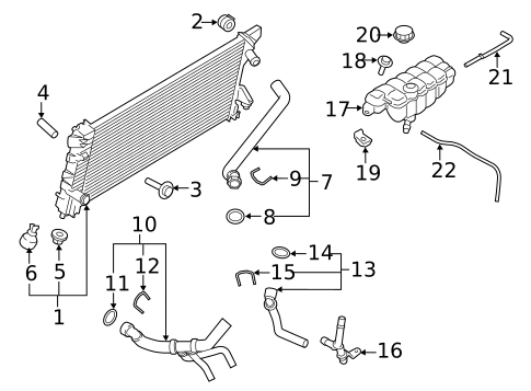 Radiators, Coolers & Related Components for 2015 Ford F-150 #0