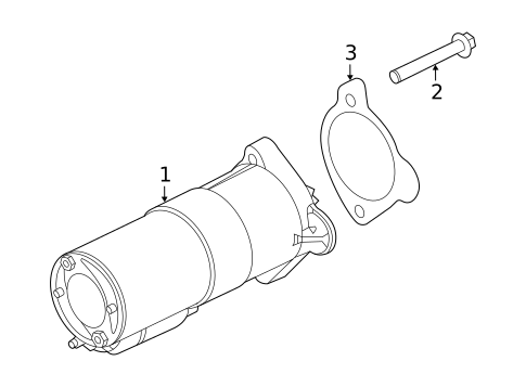 Starter for 2020 Land Rover Range Rover #0