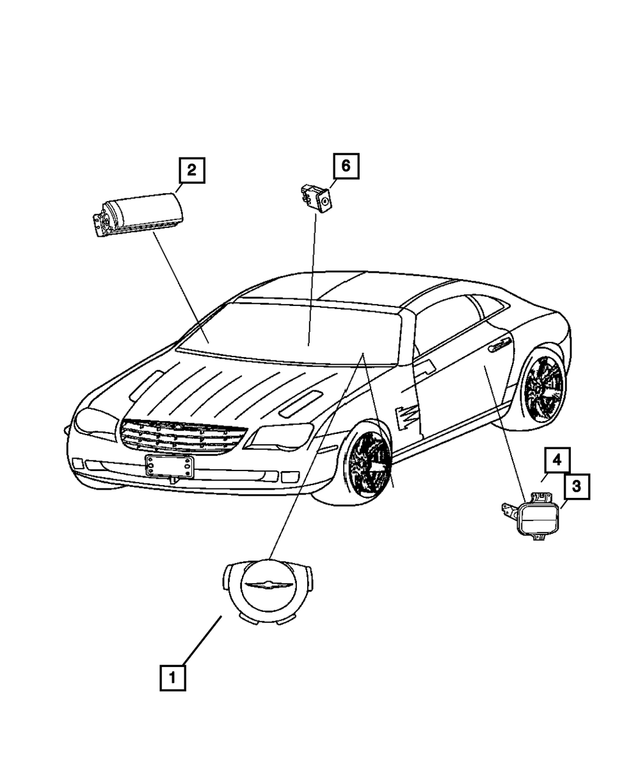 5102633AA - Restraints: Airbag Deactivate Switch for Mopar Image image