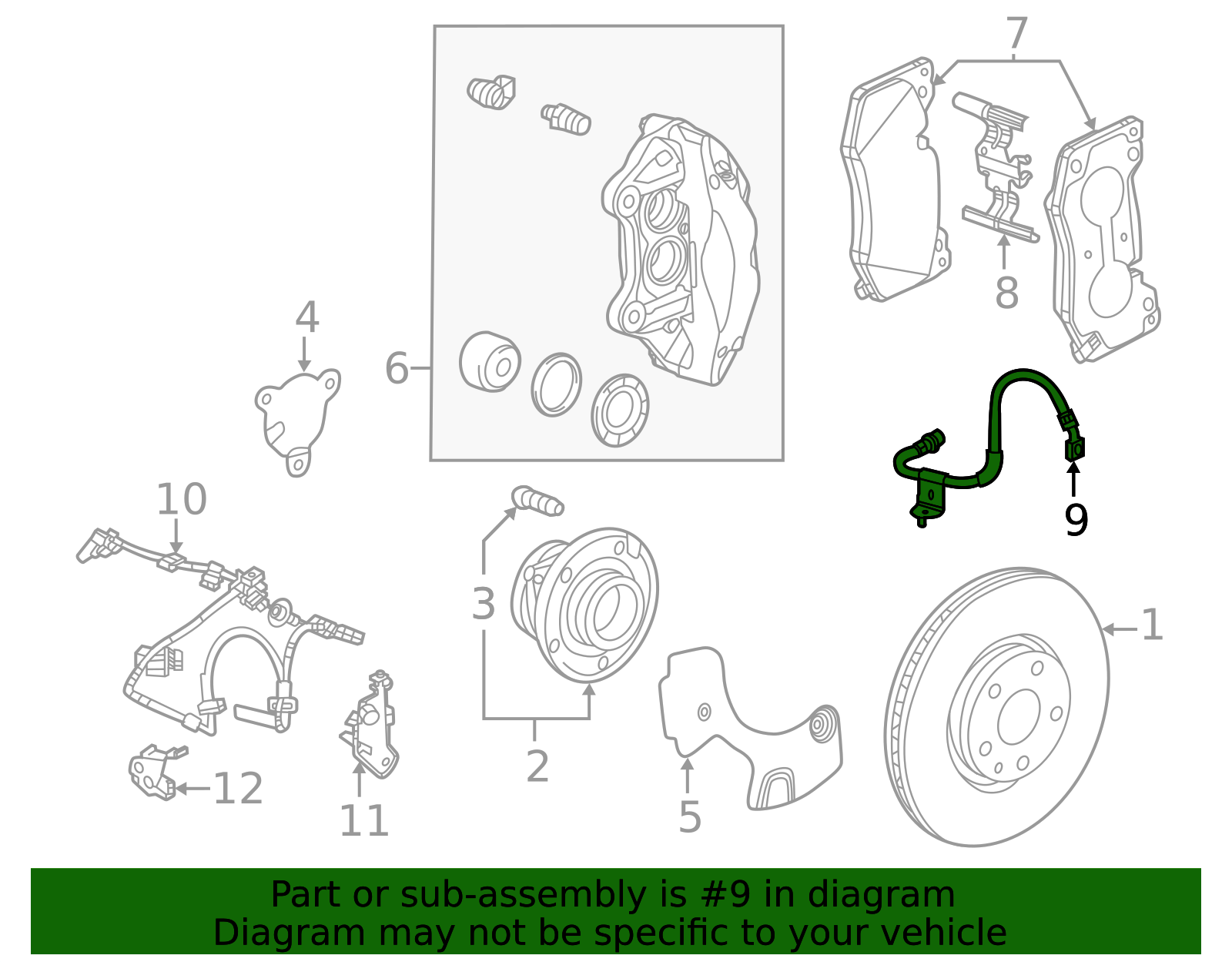 85029664 - Brake Hose | Partners Chevy