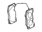 84197896 - : Front Disc Brake Pad Set for GM Image