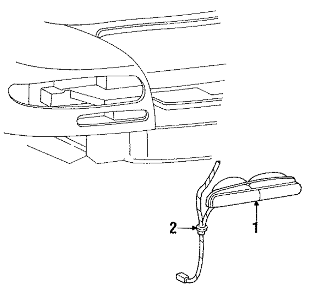 4848422 - Electrical: Tail Light Wiring Harness for Mopar Image
