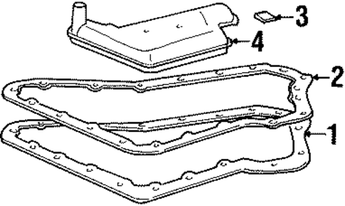 Transaxle Parts for 1993 Pontiac Bonneville #0