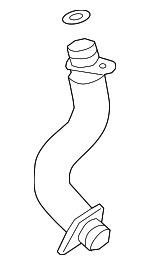 11428629970 - Engine: Oil Return Tube for BMW: 228i Gran Coupe, 228i xDrive Gran Coupe, 230i, 230i xDrive, 330e, 330e xDrive, 330i, 330i xDrive, 430i, 430i Gran Coupe, 430i xDrive, 430i xDrive Gran Coupe, 530e, 530e xDrive, 530i, 530i xDrive, M2, X1, X2, X3, X4, Z4 Image