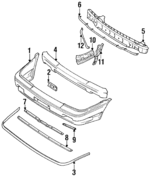 5211912350 - Body: Cover for Toyota Image