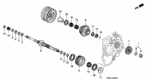 22815P4P003 - Transmission - Automatic: RING, SEALING (29MM) for Honda Image