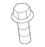 MB45558225 - Body: Hinge Bolt for Genesis: Electrified G80, G70, G80, G90 | Hyundai: Elantra, Elantra Coupe, Elantra GT, Elantra N, Genesis, Genesis Coupe, Ioniq, Santa Cruz, Santa Fe, Scoupe, Sonata, Tucson Image