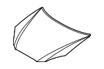 664002M000 - : Hood for Hyundai: Genesis Coupe Image
