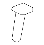 64106AG00AWA - Body: Headrest Guide for Subaru: Legacy, Outback Image